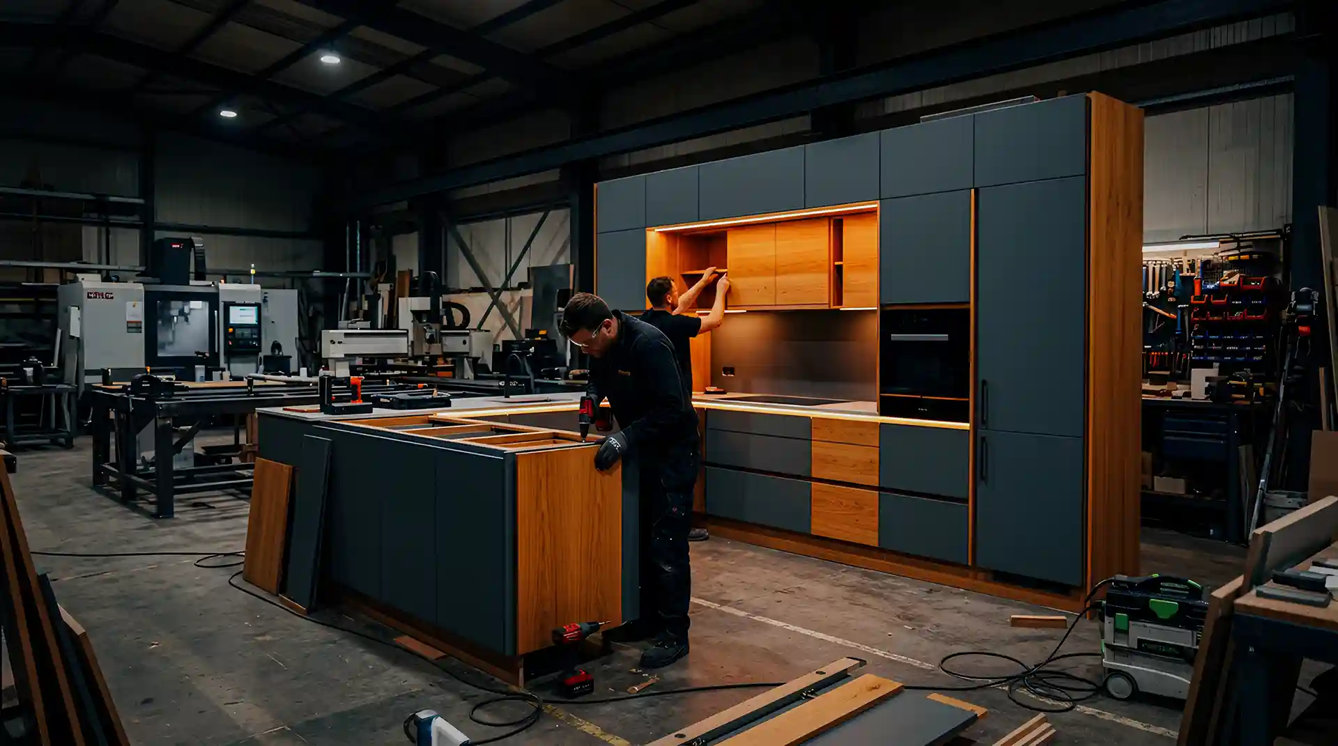 Собственное производство мебели на станках с ЧПУ